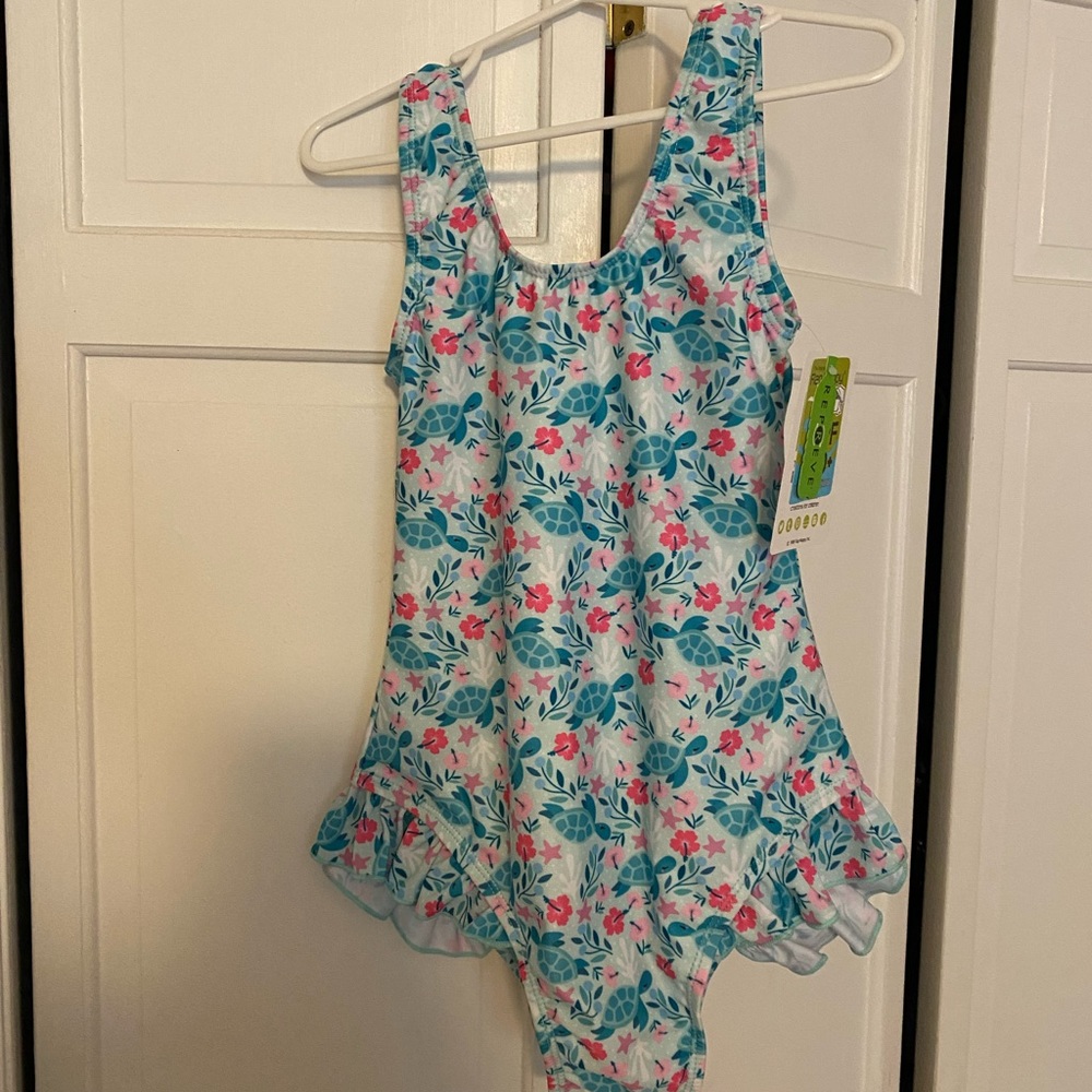NWT Flap Happy Bathing Suit and Matching Cover Dress